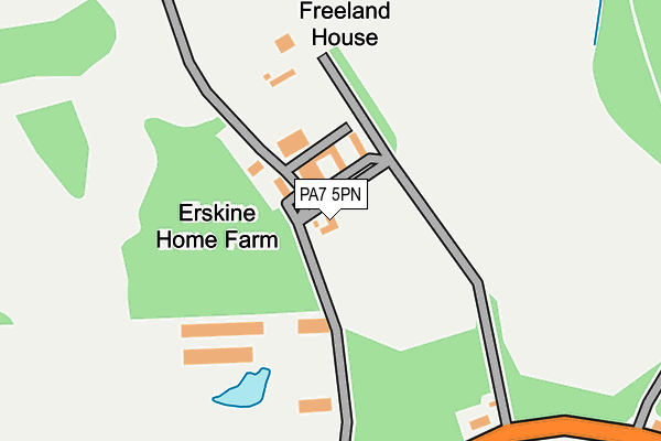 PA7 5PN map - OS OpenMap – Local (Ordnance Survey)