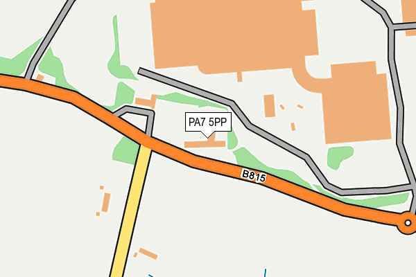 PA7 5PP map - OS OpenMap – Local (Ordnance Survey)