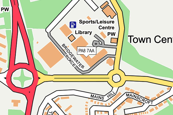 Map of LIBERTY SC LTD at local scale