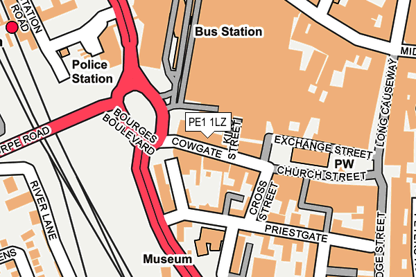 Map of INK MEDIA LTD at local scale