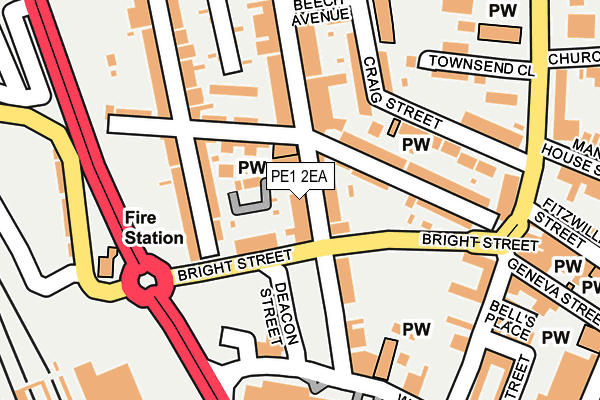 Map of PROPER NUTRITION LTD at local scale