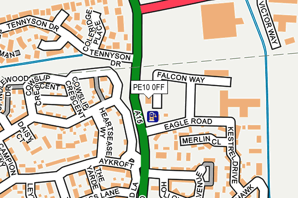 Map of LARKFLEET ELEVATING HOUSE LIMITED at local scale