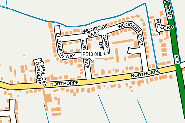 Map of MORRIS SOFTENERS LTD at local scale