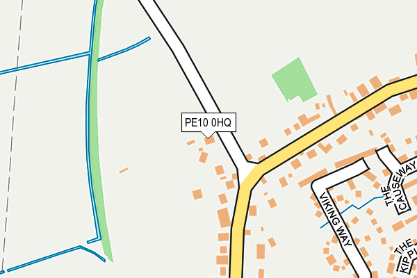 PE10 0HQ map - OS OpenMap – Local (Ordnance Survey)
