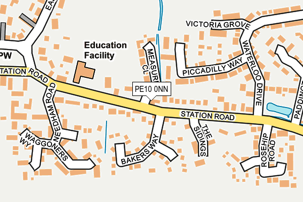 Map of PEASEMORE BUSINESS SERVICES LIMITED at local scale