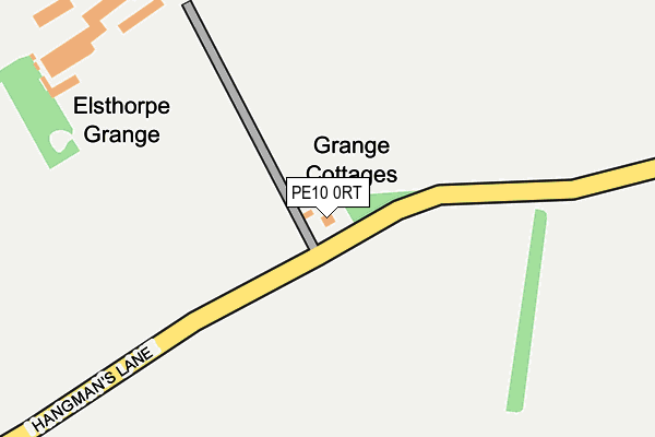 PE10 0RT map - OS OpenMap – Local (Ordnance Survey)