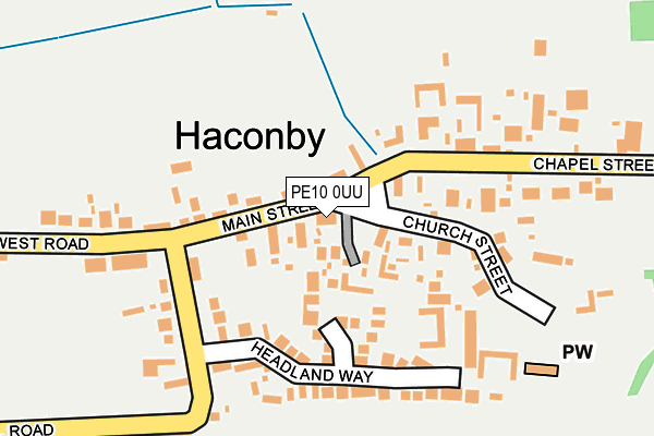 Map of HALL FINANCIAL STRATEGIES LTD at local scale