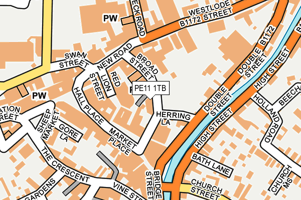 Map of JESSI TRANSPORT LIMITED at local scale