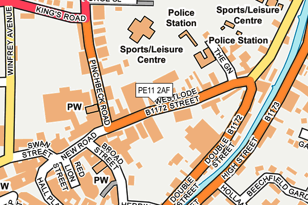 Map of GREEN FOOTPRINTS UK LIMITED at local scale