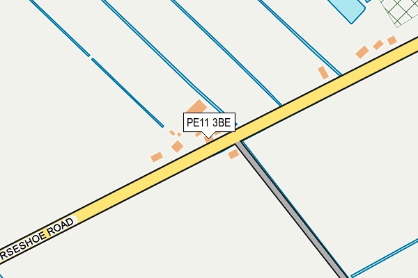 Map of C E R GROUNDWORKS LIMITED at local scale