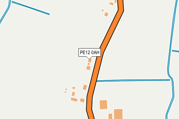 PE12 0AH map - OS OpenMap – Local (Ordnance Survey)