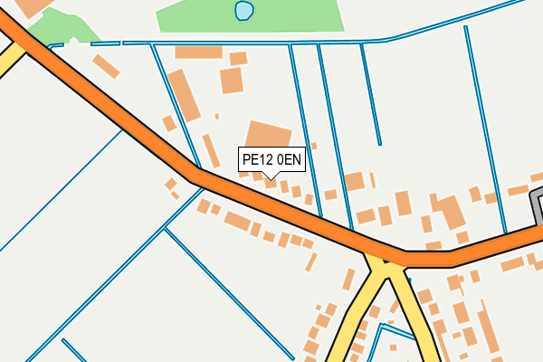 PE12 0EN map - OS OpenMap – Local (Ordnance Survey)