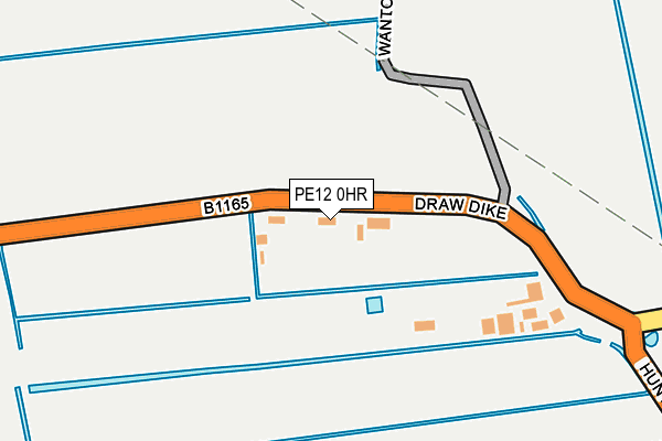 PE12 0HR map - OS OpenMap – Local (Ordnance Survey)