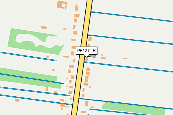 PE12 0LR map - OS OpenMap – Local (Ordnance Survey)