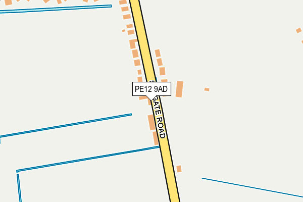 Map of C. WARRICK & SON (CONCRETE) LIMITED at local scale