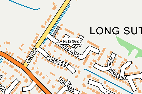 Map of JAMES CRAMPTON LTD at local scale