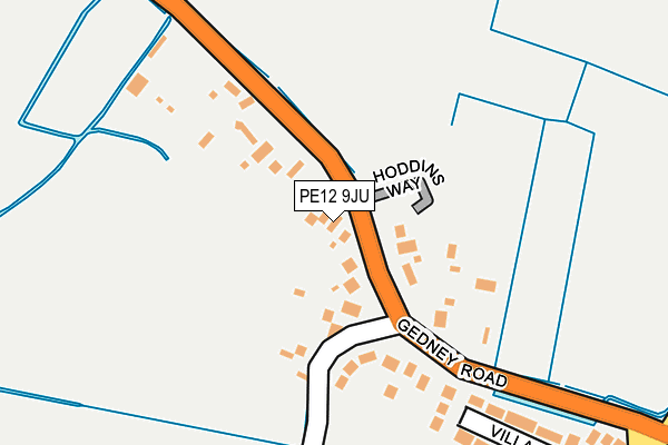Map of PEACOCK FLATS LIMITED at local scale