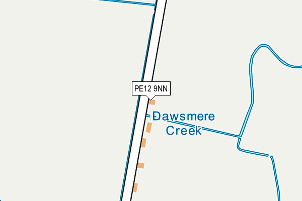 PE12 9NN map - OS OpenMap – Local (Ordnance Survey)