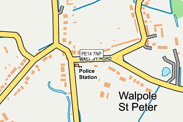 PE14 7NP map - OS OpenMap – Local (Ordnance Survey)