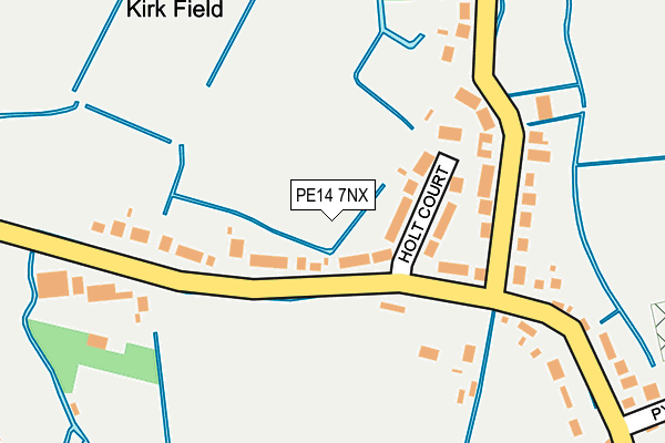 PE14 7NX map - OS OpenMap – Local (Ordnance Survey)