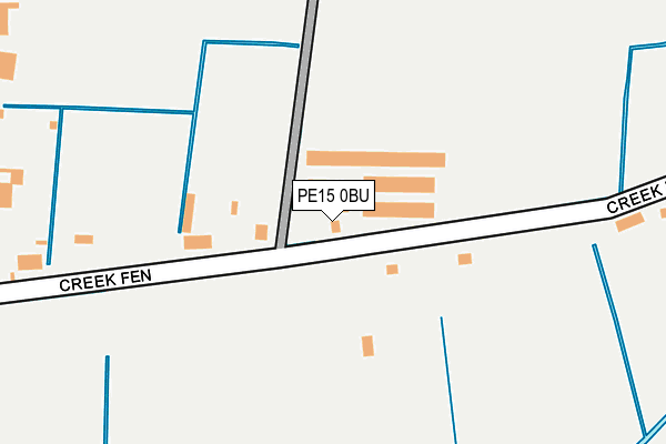 PE15 0BU map - OS OpenMap – Local (Ordnance Survey)