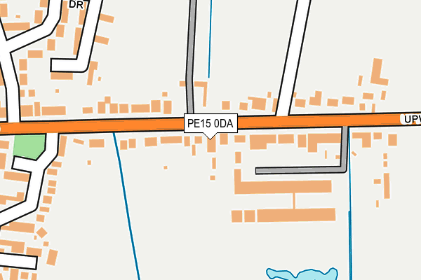 PE15 0DA map - OS OpenMap – Local (Ordnance Survey)