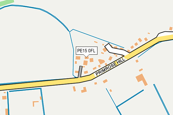 PE15 0FL map - OS OpenMap – Local (Ordnance Survey)