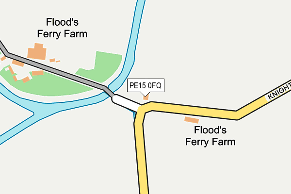PE15 0FQ map - OS OpenMap – Local (Ordnance Survey)