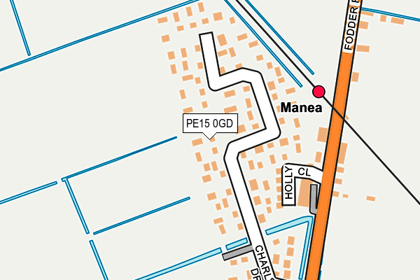 PE15 0GD map - OS OpenMap – Local (Ordnance Survey)