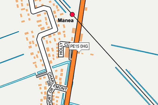 PE15 0HG map - OS OpenMap – Local (Ordnance Survey)