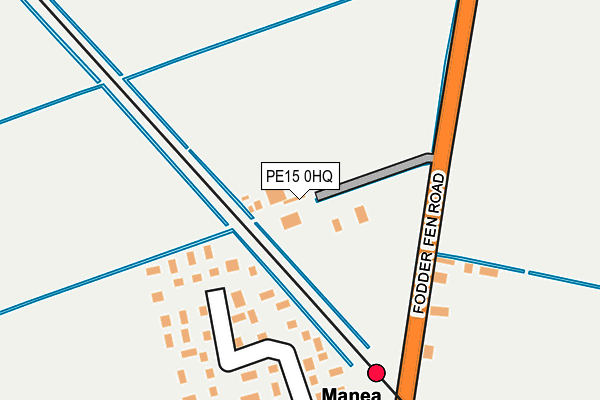 PE15 0HQ map - OS OpenMap – Local (Ordnance Survey)