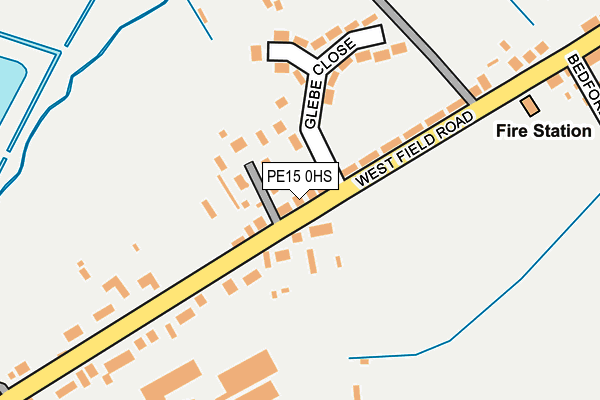 PE15 0HS map - OS OpenMap – Local (Ordnance Survey)