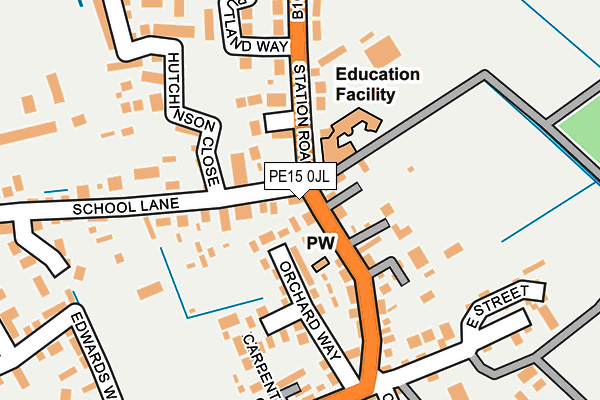 Map of COME AND PLAY CHILDCARE LTD at local scale