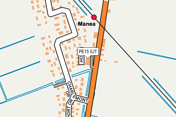 PE15 0JT map - OS OpenMap – Local (Ordnance Survey)