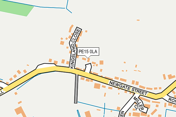 PE15 0LA map - OS OpenMap – Local (Ordnance Survey)