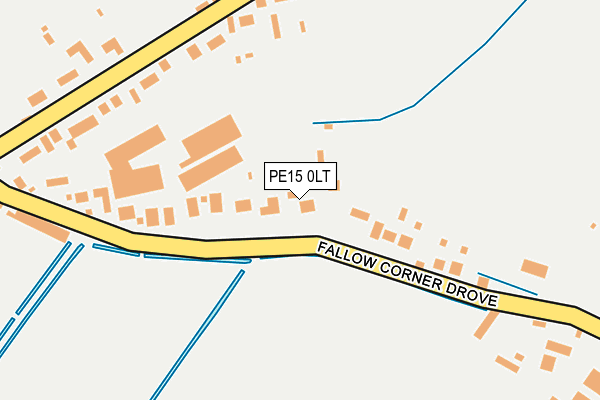 PE15 0LT map - OS OpenMap – Local (Ordnance Survey)