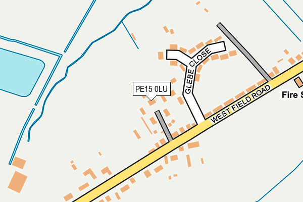 PE15 0LU map - OS OpenMap – Local (Ordnance Survey)