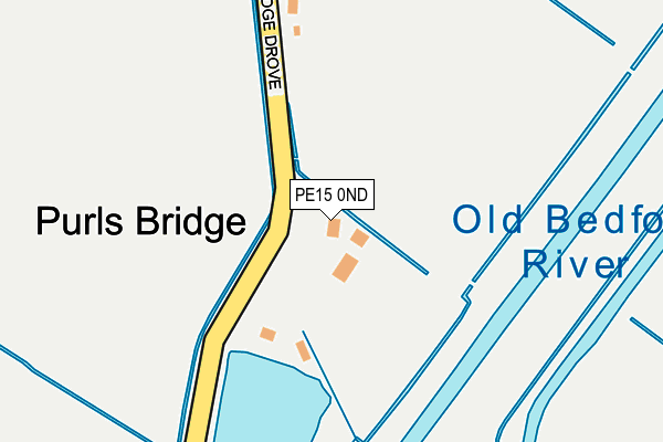 PE15 0ND map - OS OpenMap – Local (Ordnance Survey)