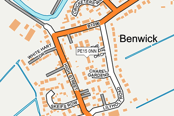 PE15 0NN map - OS OpenMap – Local (Ordnance Survey)