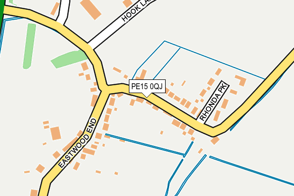 PE15 0QJ map - OS OpenMap – Local (Ordnance Survey)