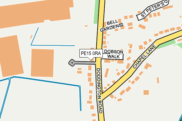 PE15 0RA map - OS OpenMap – Local (Ordnance Survey)