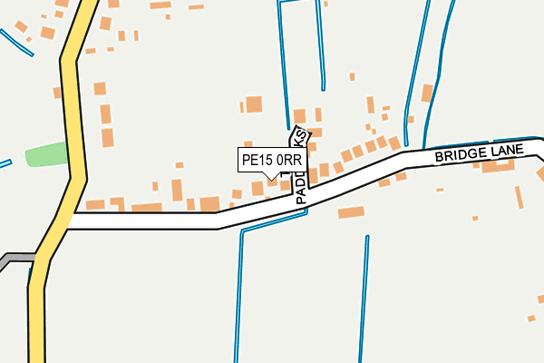 PE15 0RR map - OS OpenMap – Local (Ordnance Survey)
