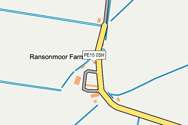 PE15 0SH map - OS OpenMap – Local (Ordnance Survey)