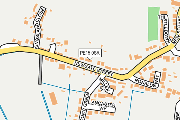 Map of PEARS TRADING LTD at local scale