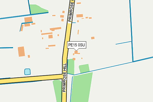 PE15 0SU map - OS OpenMap – Local (Ordnance Survey)