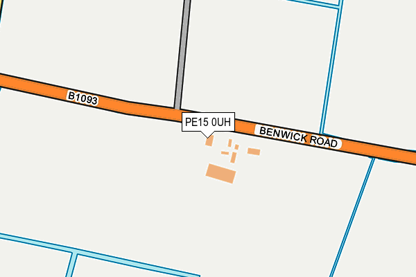 PE15 0UH map - OS OpenMap – Local (Ordnance Survey)