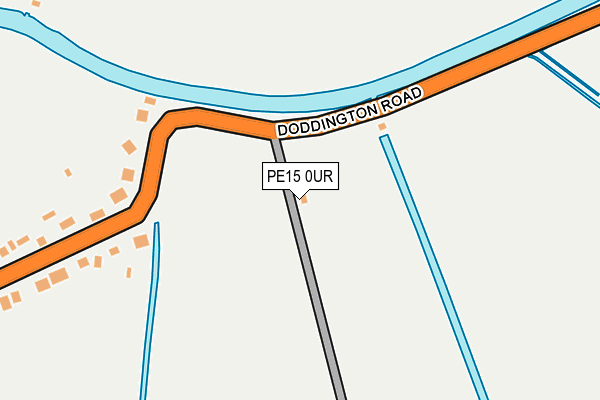 PE15 0UR map - OS OpenMap – Local (Ordnance Survey)