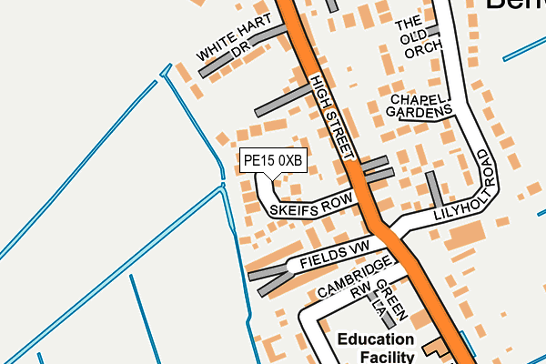 Map of STREET PLUMBING & HEATING LTD at local scale
