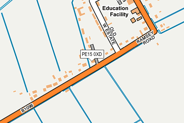 Map of FLUTTERBIES CHILDCARE LLP at local scale