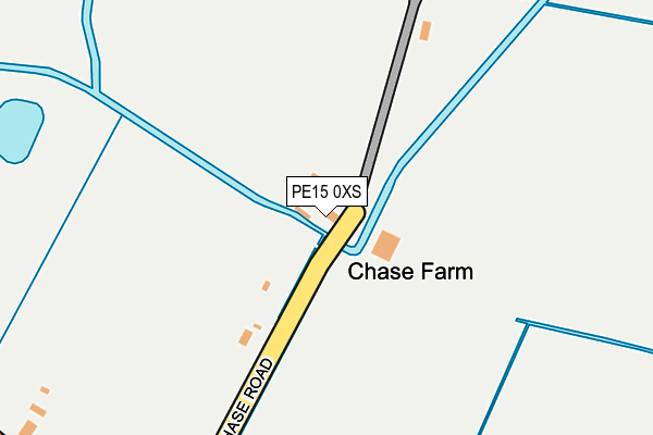 PE15 0XS map - OS OpenMap – Local (Ordnance Survey)
